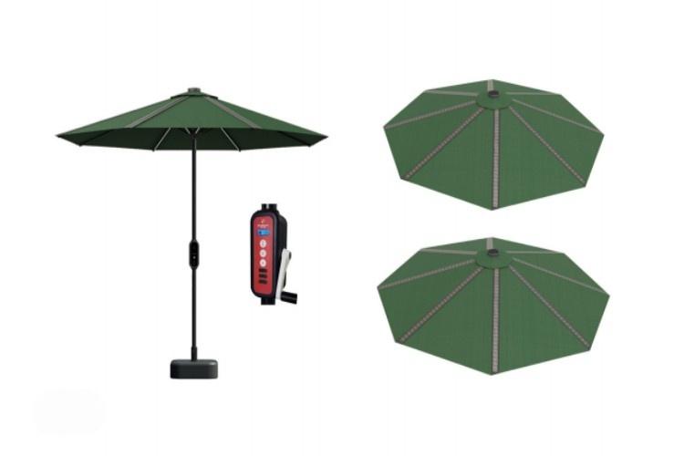 Multi functional solar umbrella
