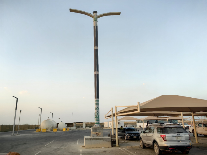 沙特达曼 路灯项目